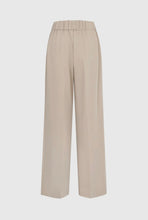 Load image into Gallery viewer, Tailored Wide-Leg Trouser – Neutral Beige