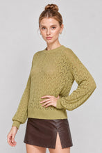Load image into Gallery viewer, Autumn Moss Knit Sweater
