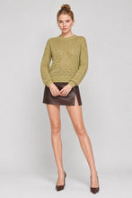 Load image into Gallery viewer, Autumn Moss Knit Sweater
