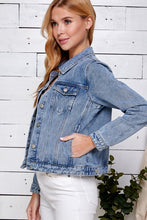 Load image into Gallery viewer, Heavenly Blue Denim Jacket