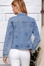 Load image into Gallery viewer, Heavenly Blue Denim Jacket