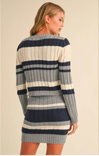 Load image into Gallery viewer, Stripped Knit Skirt