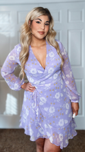 Load image into Gallery viewer, Lilac Wrap Dress
