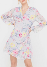 Load image into Gallery viewer, Aires Floral Wrap Dress