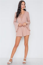 Load image into Gallery viewer, Bell Sleeve Romper