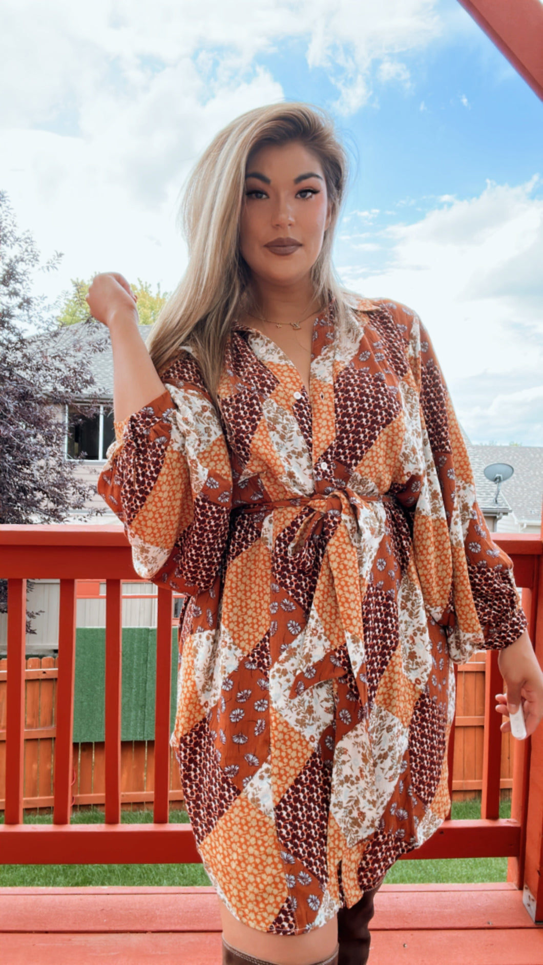 Falling for Autumn Tunic