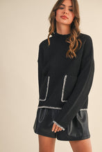 Load image into Gallery viewer, Stitched Pocket Sweater
