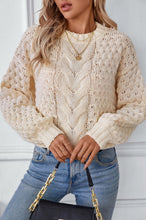 Load image into Gallery viewer, Cable Knit Sweater
