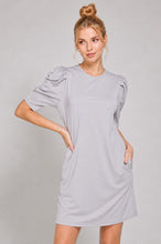 Load image into Gallery viewer, Sleet Puff Sleeve Dress
