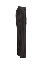 Load image into Gallery viewer, Dark Chocolate Pinstriped Pants
