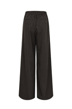 Load image into Gallery viewer, Dark Chocolate Pinstriped Pants
