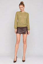 Load image into Gallery viewer, Autumn Moss Knit Sweater
