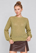 Load image into Gallery viewer, Autumn Moss Knit Sweater
