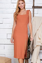 Load image into Gallery viewer, Ruffle Strap Midi Dress
