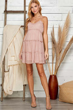 Load image into Gallery viewer, Tired Mauve Dress with Shimmer
