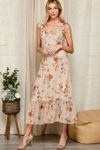 Load image into Gallery viewer, Fall Botanics Maxi Dress

