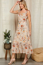 Load image into Gallery viewer, Fall Botanics Maxi Dress
