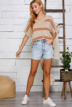 Load image into Gallery viewer, Double Stripe Knit Sweater
