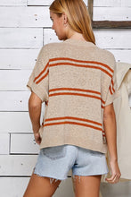 Load image into Gallery viewer, Double Stripe Knit Sweater
