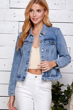 Load image into Gallery viewer, Heavenly Blue Denim Jacket
