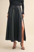 Load image into Gallery viewer, Faux Leather Maxi Skirt
