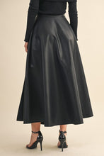 Load image into Gallery viewer, Faux Leather Maxi Skirt
