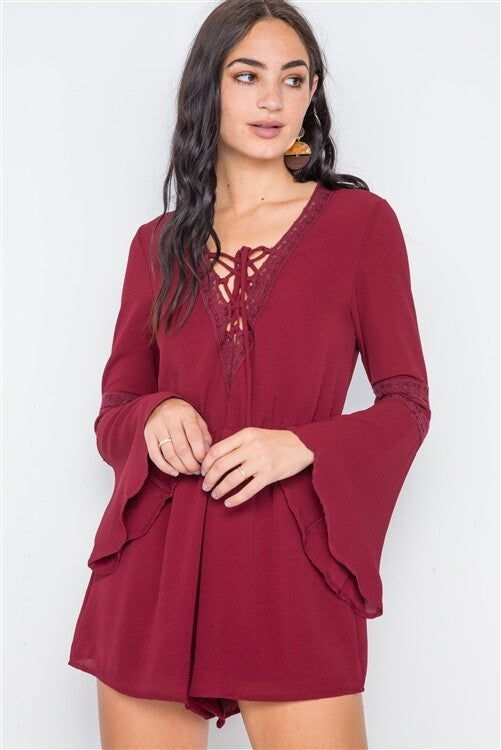 Bell Sleeve Romper