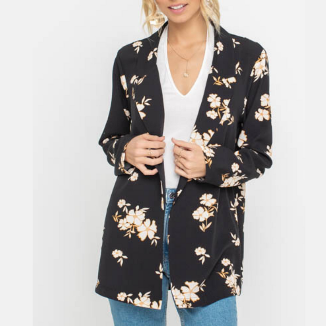 Floral Blazer