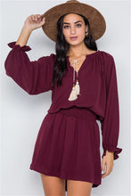 Load image into Gallery viewer, Tassel Sleeved Dress
