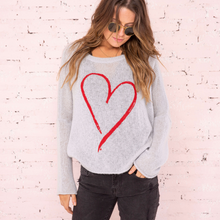 Load image into Gallery viewer, Large Heart Sweater
