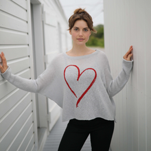 Load image into Gallery viewer, Large Heart Sweater
