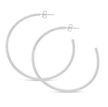 Load image into Gallery viewer, Classic Rope Twist Hoop
