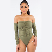 Load image into Gallery viewer, Ruched Bodysuit
