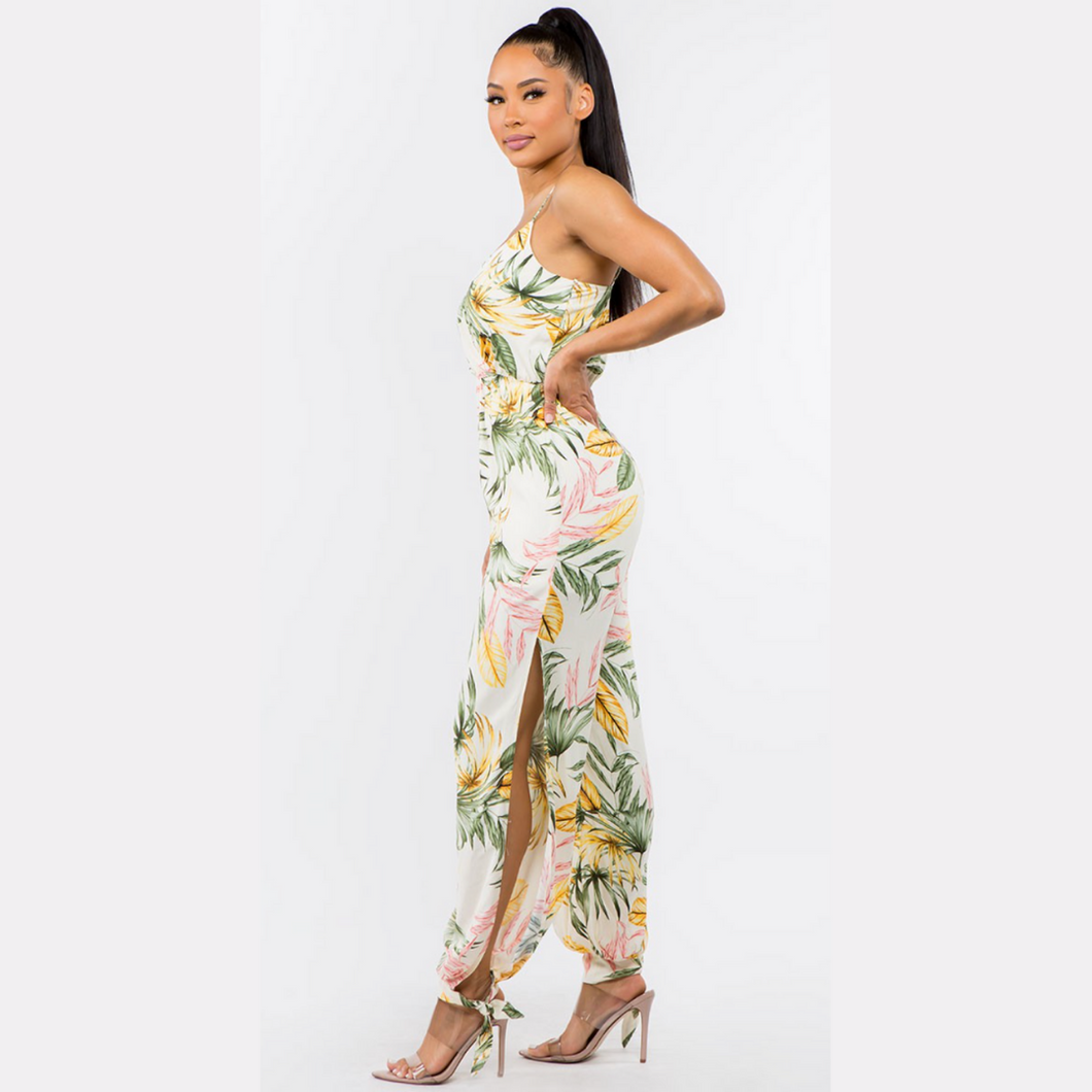 Open Leg Jumpsuit